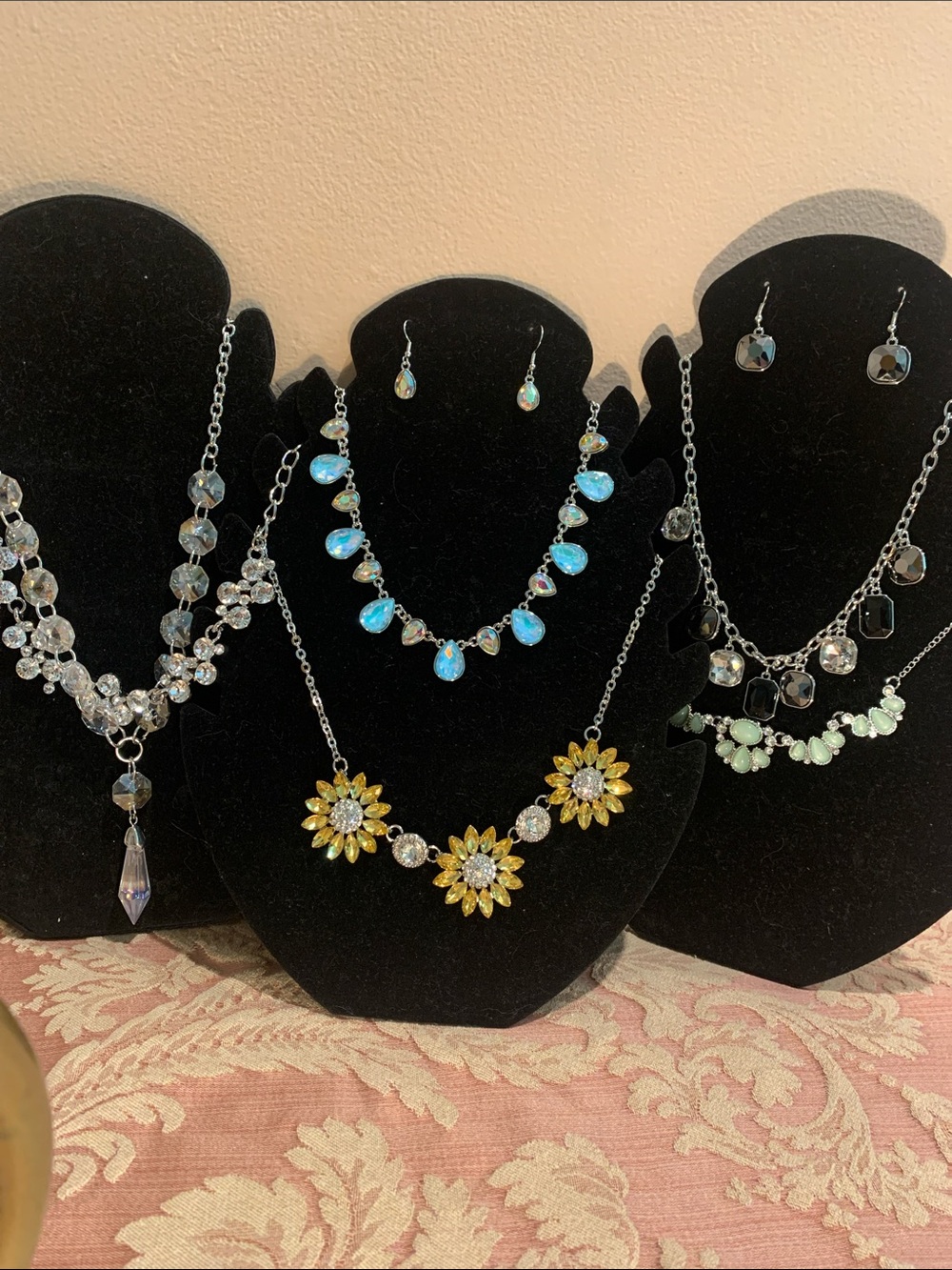 paparazzi FIVE statement Necklace sets SPARKLE special occasion